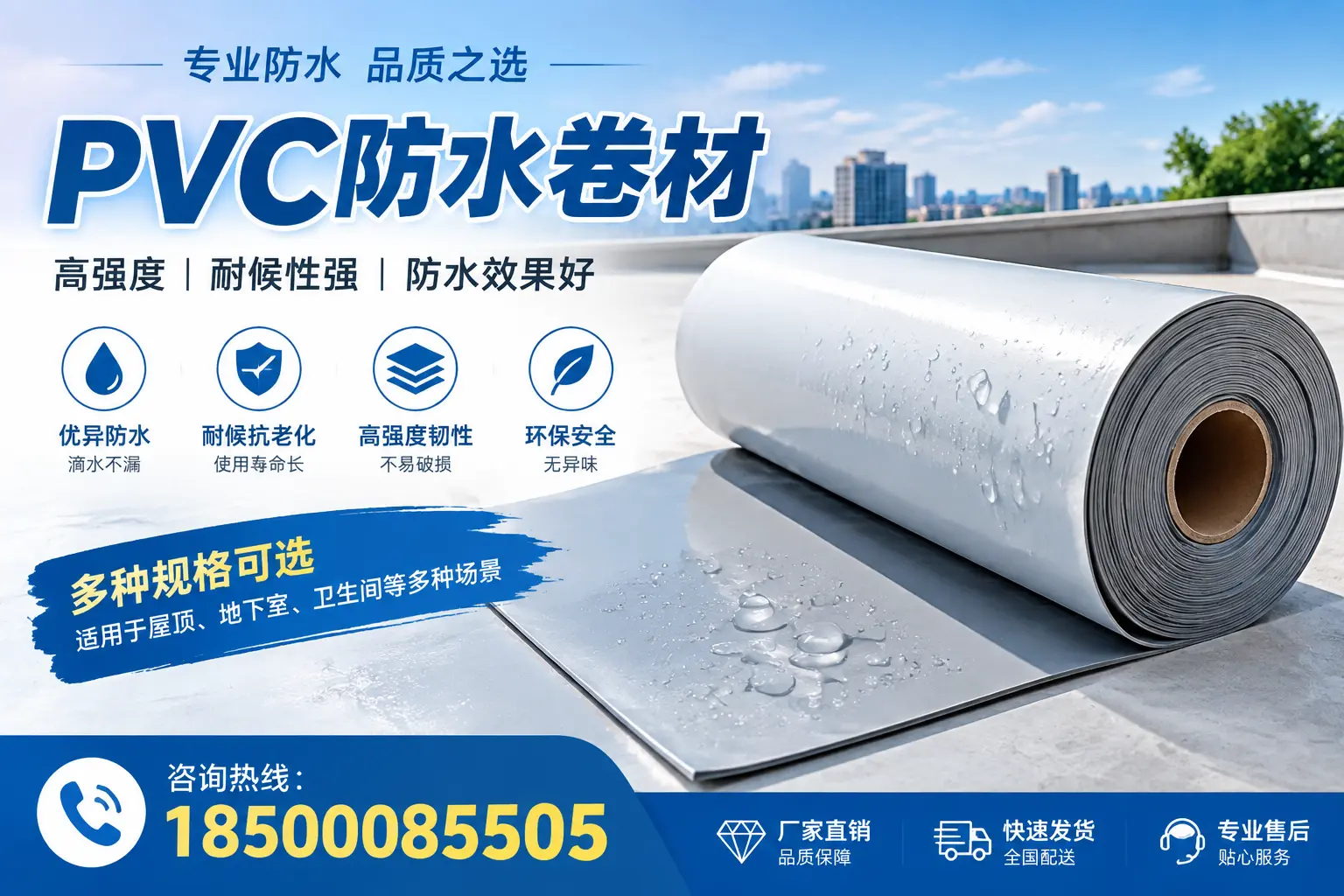 选用PVC防水卷材时需要避开的常见误区,特别是在新星